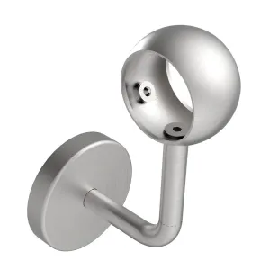 Support contre un mur inox 304  - bride ∅42.4mm