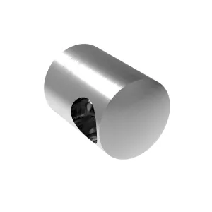 Passe barre  ∅ 10 mm inox 304 dos plat