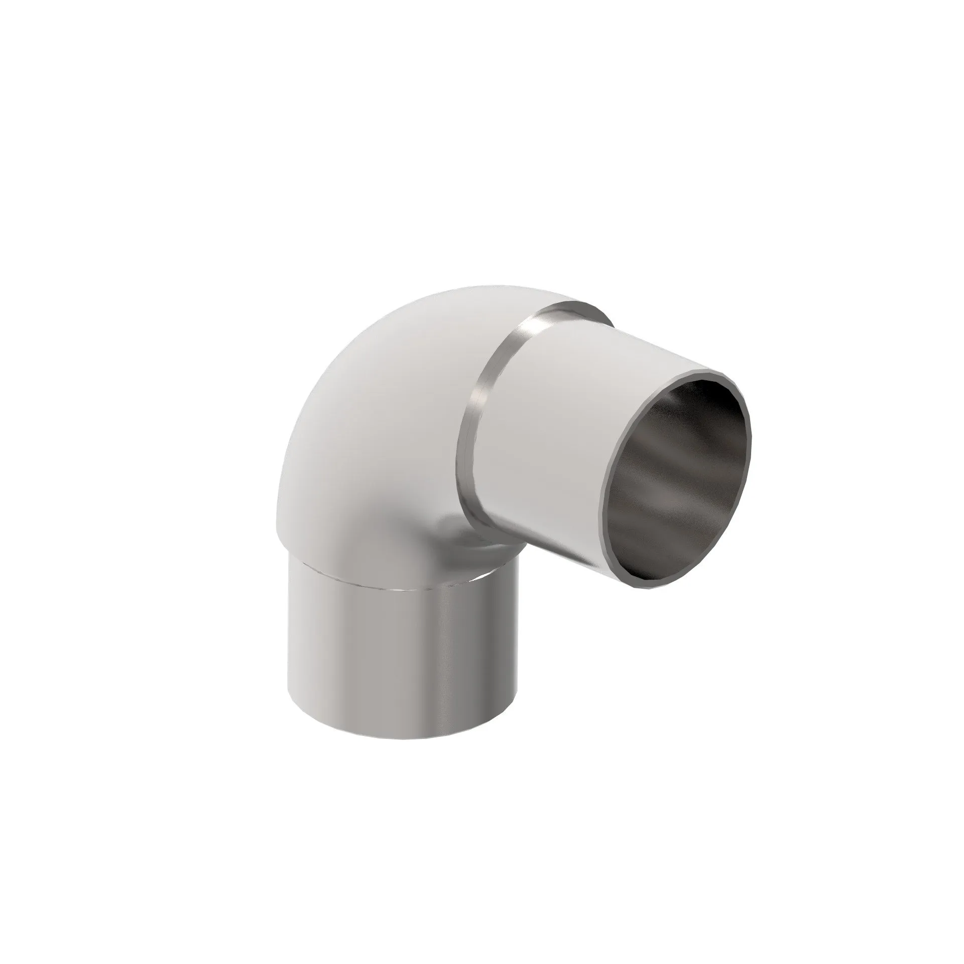 Coude 90° arrondi inox 304