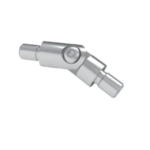 Coude de barre affleurant inox 304  ∅12mm
