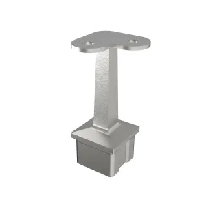 Support 90° inox pour 40*40 - tige fixe