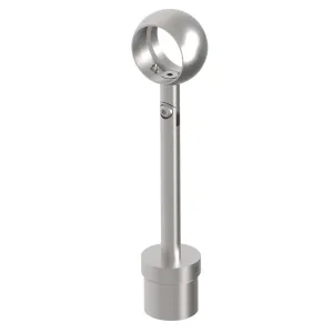Support de main courante inox 304 pour tube ∅42.4mm