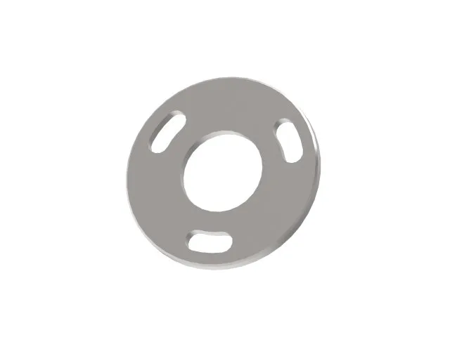 Platine de fixation inox 304 ∅100 à souder